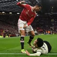 Manchester United vs. Liverpool: Cristiano se descontroló y le propinó patadas a rival