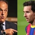 ¿Messi al Barcelona?: El presidente de LaLiga se pronunció