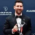 Messi ganó el Premio Laureus a Mejor Deportista Masculino
