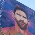Messi: Inauguran impresionante mural de Leo en su Rosario natal