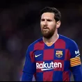Messi: &quot;Si tengo que irme del Barcelona, me gustaría que fuera de la mejor manera&quot;