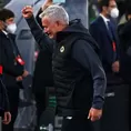 Mourinho rompió en llanto por meter a la Roma la final de la Conference League