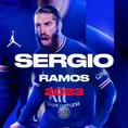 PSG oficializó el fichaje del español Sergio Ramos hasta 2023