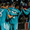 Real Madrid derrotó con algo de fortuna al Alcoyano y avanzó en la Copa del Rey
