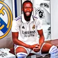 Real Madrid oficializó el fichaje del defensa alemán Antonio Rüdiger