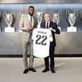Real Madrid presentó oficialmente al central alemán Antonio Rüdiger