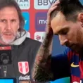 Ricardo Gareca fue consultado por llegada de Lionel Messi al PSG y así respondió