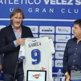 Ricardo Gareca fue presentado como entrenador de Vélez Sarsfield
