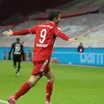 Con doblete de Lewandoski, Bayern Munich derrotó 2-1 al Leverkusen y lidera la Bundesliga