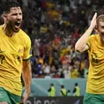 ¡Sorpresa! Australia dio el golpe ante Dinamarca y avanzó a octavos de final 