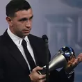 The Best: &#39;Dibu&#39; Martínez conquistó el premio de la FIFA a mejor arquero