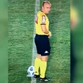 YouTube: Árbitro orinó en la cancha previo a un partido de la Copa de Brasil