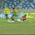 YouTube: Impactante torcedura de rodilla de Diego Ribas en el Flamengo vs. Cuiabá