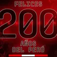 Bicentenario del Perú: La Liga 1 saludó a la Patria por sus 200 años