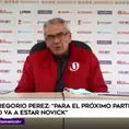 Gregorio Pérez: Para el próximo partido de Universitario ante Municipal no estará Hernán Novick