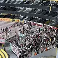 Hinchas de Universitario fueron agredidos en estadio del Barcelona