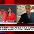 Paolo Guerrero confirmó que no jugará en César Vallejo por amenazas a su madre