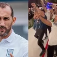 Universitario: Hernán Barcos reaccionó al festejo de pirata de los jugadores cremas