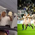 Tripulante de avión dedica emotivo mensaje a jugadores de Universitario