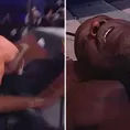 AEW: Shaquille O&#39;Neal terminó en ambulancia tras estrepitosa caída sobre mesa