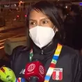 Gladys Tejeda retornó al Perú tras ganar la medalla de oro en los Bolivarianos