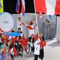 Perú desfiló en la inauguración de los Parapanamericanos Santiago 2023