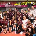 Universitario de Deportes sumó su primer triunfo en la Liga de Voleibol 2023-24