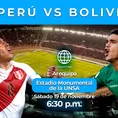 Perú vs. Bolivia: América TV y américadeportes.pe transmitirán el amistoso en Arequipa