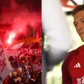 Perú vs. Chile: Este video grabó Oliver Sonne del banderazo en Santiago