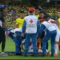Perú vs. Colombia: Marcos López se retiró lesionado del partido 