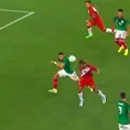 Perú vs. México: André Carrillo casi marca el 1-0 con un cabezazo