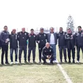 Selección peruana: Juan Reynoso visitó las prácticas de la Universidad San Martín