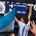 Argentina: Hinchas cambian nombres de las avenidas por la de los campeones del mundo