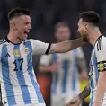 Argentina vs. Curazao: Leo Messi anotó su &#39;Hat-Trick&#39; y ya es goleada de escándalo