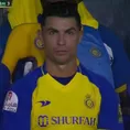 Cristiano Ronaldo y su reacción tras ser cambiado en el Al-Nassr vs. Abha