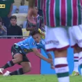 Sporting Cristal vs. Fluminense: Jesús Pretell recibió criminal patada en la cabeza