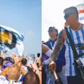 Argentina alista su debut en Qatar 2022 con espectacular banderazo en Corniche