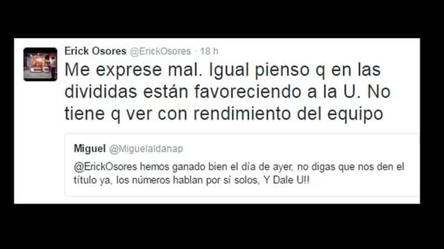 Erick Osores se disculpó por sus palabras sobre triunfo de Universitario-foto-2