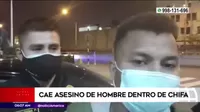El Agustino: Capturan a asesino de hombre en chifa