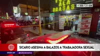 El Agustino: Sicario asesina a balazos a trabajadora sexual