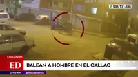 Callao: Hombre fue baleado en Bellavista