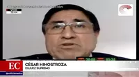 César Hinostroza: Pleno del Congreso aprobó acusarlo por organización criminal 