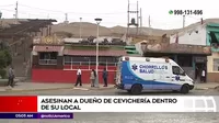 Chorrillos: Dueño de cevichería fue asesinado en su local en playa La Herradura