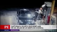 Chosica: capturan a falso taxista que asaltó grifo