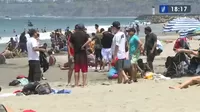 Desborde y caos en accesos a la playa Agua Dulce durante los feriados