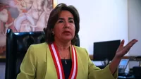 Elvia Barrios: No tengo facultades para separar al titular del Jurado Nacional de Elecciones