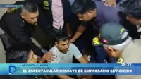 El espectacular rescate del empresario secuestrado en San Juan de Lurigancho
