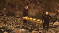Hallan el cadáver de un hombre en el río Rímac