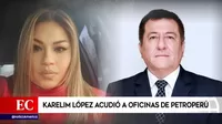 Investigación revela que Karelim López se reunió con presidente de Petroperú