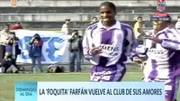  Jefferson Farfán volvió a Alianza Lima, el club de sus amores